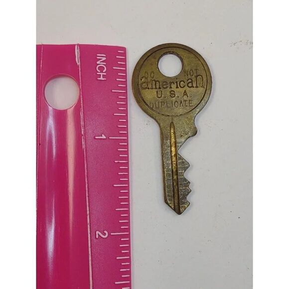 Vintage Key American JUNKUNC BROS M57007 Do Not Duplicate Padlocks File Cabinet - Picture 3 of 9
